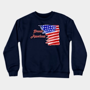 Proud American Crewneck Sweatshirt